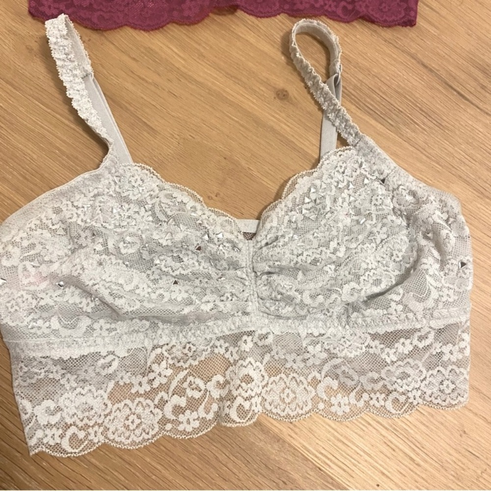 Pink Victoria Secret Lace Bralette